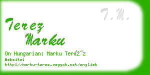 terez marku business card